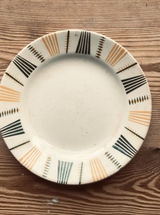 Assiettes Brigitte Sarreguemines