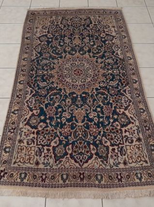 Tapis Persan Naïn fait main 200x112cm