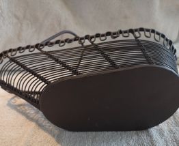 panier porte bouteille de table déco fete 