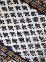 Tapis vintage Indien Seraband fait main, 1C914