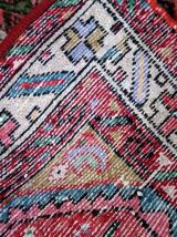 Tapis vintage Persan Hamadan fait main, 1C917