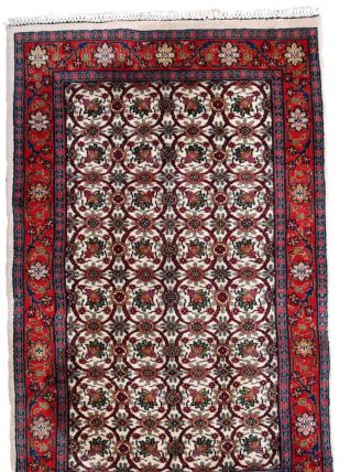 Tapis vintage Indien Mahal fait main, 1C918