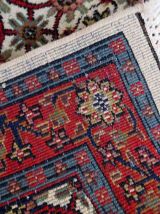 Tapis vintage Indien Mahal fait main, 1C918
