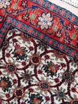 Tapis vintage Indien Mahal fait main, 1C918