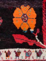 Tapis vintage Persan Gashkai fait main, 1C924
