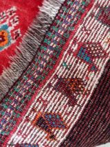 Tapis vintage Persan Gashkai fait main, 1C924