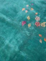 Tapis ancien Chinois Art Deco fait main, 1B462