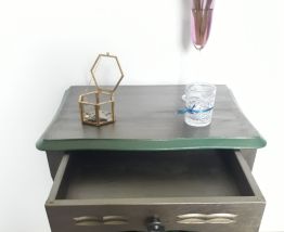 Chevet vintage relooké