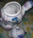 Théière chat chinoise 