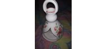 Brûle parfum faience poterie signée Vallauris 