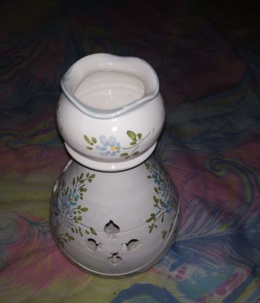 Brûle parfum faience d'art 