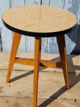 Table basse ronde en formica