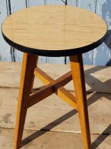 Table basse ronde en formica