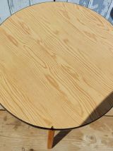 Table basse ronde en formica