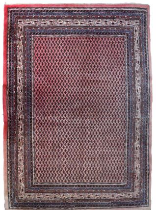 Tapis vintage Indien Seraband fait main, 1C935