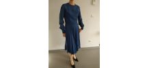 Robe bleue Vintage