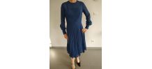 Robe bleue Vintage