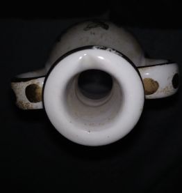 Vase ancien DERUTA , numéroté 10  ,signe