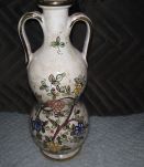 Vase ancien DERUTA , numéroté 10  ,signe