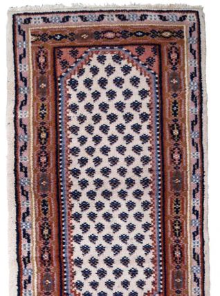 Tapis vintage Indien Seraband fait main, 1C938