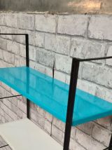 etagere self style tomado acier 1960 a 70     ;;;;h60x49x18 