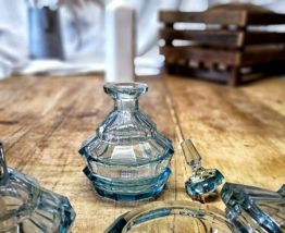 Flacons verre / cristal Tchécoslovaquie