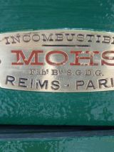 Coffre fort - ancien - incombustible - MOHS