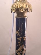  lampe style Napoléon.  en ceramique  peint abat jours  Prés
