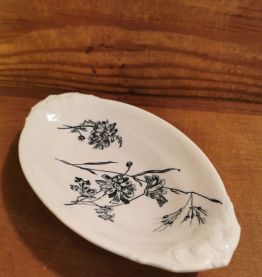 Plat de service vintage 