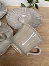 Set de 3 tasses et sous-tasses 