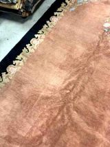 Tapis ancien Chinois Art Deco fait main, 1B949