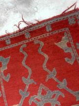 Tapis ancien Turc Oushak fait main, 1B951