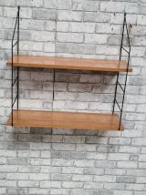 etagere vintage 1970   fomica h60x59x18
