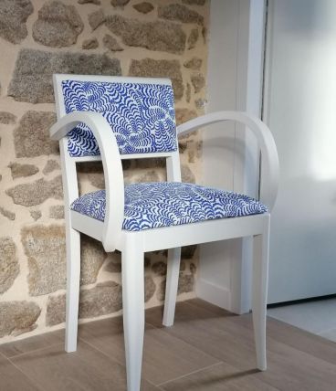Fauteuil bridge relooké