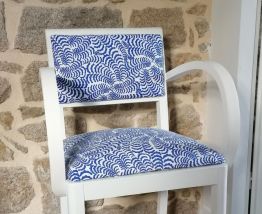Fauteuil bridge relooké