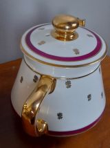 Cafetière Salam rouge et or, 6/8 tasses B.S.G.D.G. Made in F