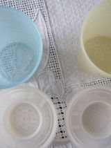 Mignonettes Sel et Poivre Tupperware Vintage 70'S