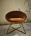 Chaise relax velour 