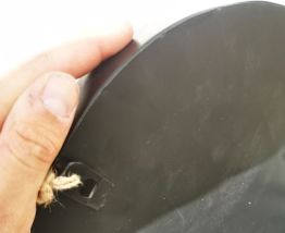 Miroir cadre en metal