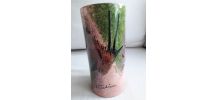 Vase en céramique au décor animalier de Georges Tardieu