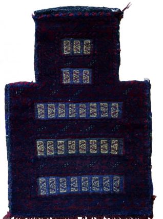 Tapis vintage Afghan Baluch fait main, 1C949