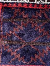 Tapis vintage Afghan Baluch fait main, 1C951