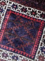 Tapis vintage Afghan Baluch fait main, 1C951