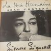 La voix Humaine Jean Cocteau Simone Signoret