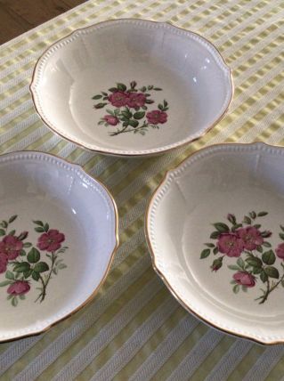 3 saladiers modèle Cheverny - Gien