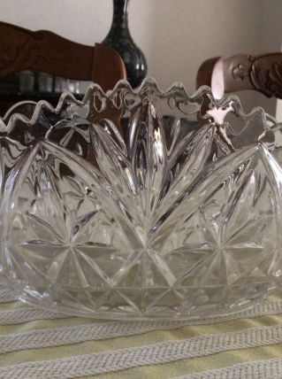 Coupe en verre Années 50-60
