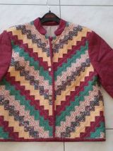 veste artisan créateur patchwork