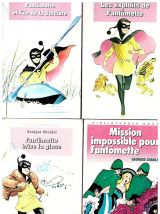 lot de 17 Fantômette bibliothèques rose couverture souple