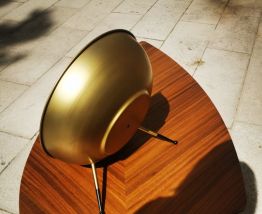 Miroir rond métal