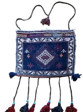 Tapis ancien Persan Afshar fait main, 1C953
